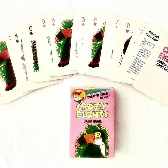 VINTAGE DECK OF “CRAZY EIGHTS” CARD GAME… - Picture 3 of 3